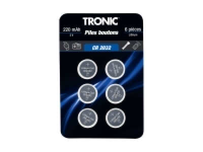 Piles boutons 1.49 €