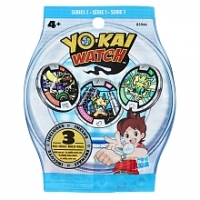 Toysrus  Sachet de 3 médailles - Yo-Kai Watch - Modèle aléatoire