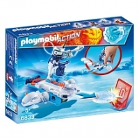 Toysrus  Playmobil Androïde de glace avec lance-disques - 6833
