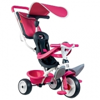 Toysrus  Smoby - Tricycle Baby Balade - Rose