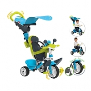 Smoby - Tricycle Baby Driver Confort- Bleu