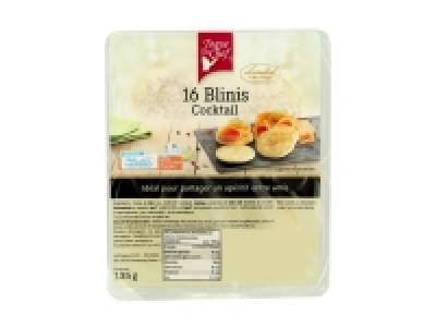 16 mini blinis 0.89 €