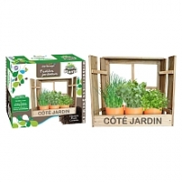 Toysrus  Kit de Jardinage - Fenêtre Jardinière + 3 Pots en Bambou
