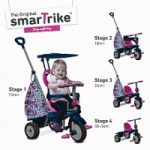 Toysrus  SmarTrike - Tricycle Groove - Rose