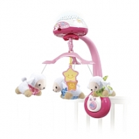 Toysrus  VTech Baby - Lumi Mobile Compte-Moutons - Rose
