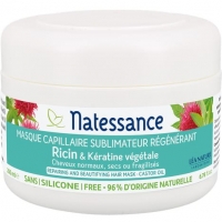 Auchan Natessance NATESSANCE Masque capillaire sublimateur régénérant Ricin et Kératine 
