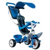 Toysrus  Smoby - Tricycle Baby Balade - Bleu