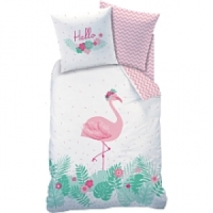 Matt et Rose - Parure De Lit - Flamant Rose