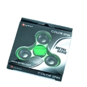 Hand Spinner Effet Métal - Vert