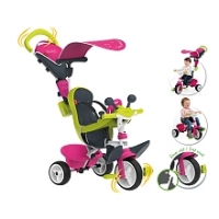 Toysrus  Smoby - Tricycle Baby Driver Confort - Rose