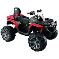 Toysrus  RunRun Toys - Quad Électrique 12V - Maverick - Rouge