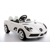 Toysrus  LDD Fast < Baby - Voiture électrique 12V - Mercedes Benz SLR - Blan