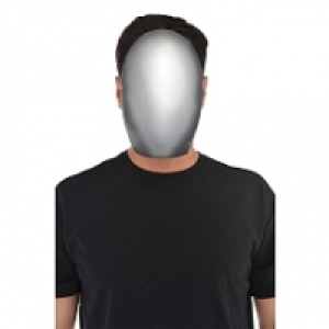 Accessoire de déguisement - Masque sans visage - Adulte