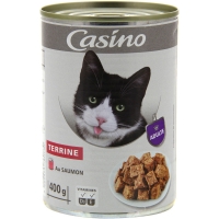 Spar Casino Terrine pour chat - Au saumon 400g