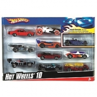Toysrus  Coffret 10 voitures Hot Wheels