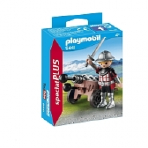 Playmobil - Nouveauté 2019 - Chevalier avec canon - 9441
