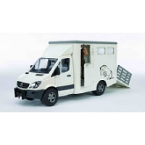 Toysrus  Bruder - Camion chevaux Mercedes sprinter