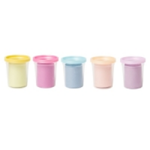 5 pots de pâte à modeler nacrée 6.99 €