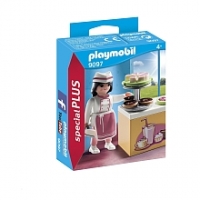 Toysrus  Playmobil - Pâtissière avec gâteaux - 9097