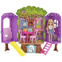 Toysrus  Poupée Barbie - Coffret Chelsea Cabane Dans Les Arbres