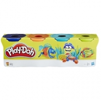 Toysrus  Play-Doh - 4 pots couleurs tropicales 448g - ref B6509