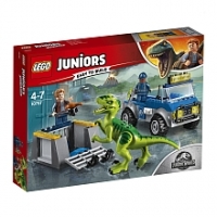 Toysrus  LEGO® Juniors Jurassic World - Le camion de secours des raptors -10757