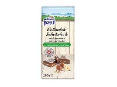 Tablette de chocolat suisse 0.79 €