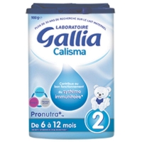 Spar Gallia Calisma - Lait de suite 2 - Poudre - Dès 6 mois à 12 mois 900g