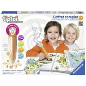 Tiptoi - Coffret lecteur < Livre Atlas