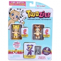 Toysrus  Twozies - 3 bébés + 3 animaux (modèle aléatoire) - 57002