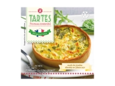 2 tartes aux poireaux et emmental 1.69 €