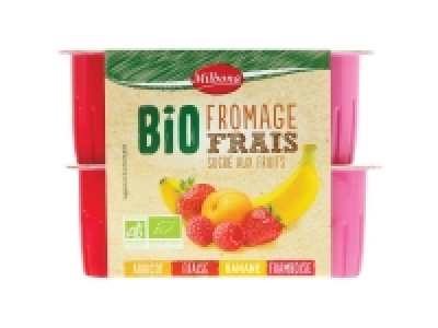 Fromage frais sucré aux fruits Bio 2.14 €