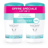 Auchan Vichy VICHY DEODORANT Roll on Anti-transpirant 48 h + anti-traces 50 ml - (L