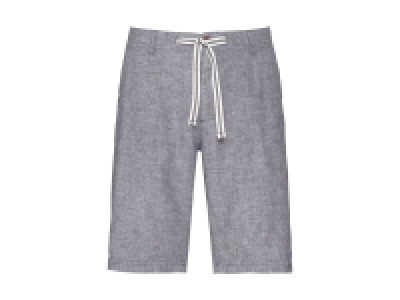 Bermuda en lin et coton homme