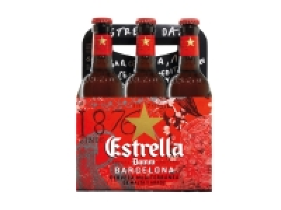 6 bières Estrella Damm 4.29 €