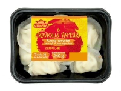 8 raviolis vapeur à la crevette 2.49 €