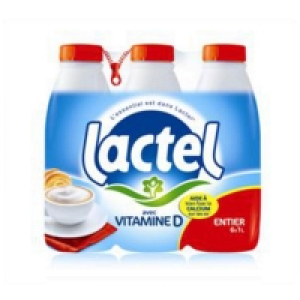 Lait entier 6X1l 9.65 €