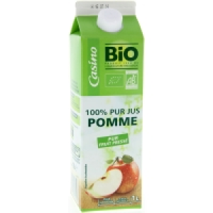 Casino Bio 100% pur jus - Pomme - Brique - Biologique 1l Fabricant: Service Conso