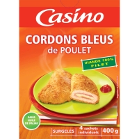 Spar Casino Cordons bleus de poulet x4 400g