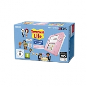 Console Nintendo 2DS - Console Rose/Blanc + Jeu Tomodachi Life Préinst