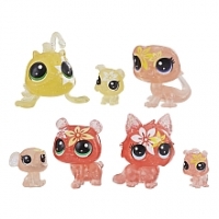 Toysrus  Littlest PetShop - Jardin Enchanté - Tube 7 PetShop Minis < Teensie