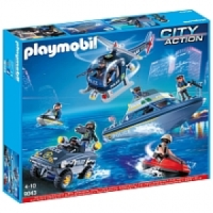 Toysrus  Playmobil - Coffret Forces Spéciales Police - 9043