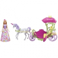 Toysrus  Barbie - Princesse et sa calèche