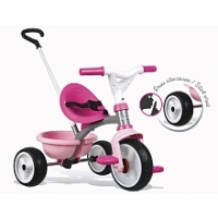 Toysrus  Smoby - Tricycle be move rose