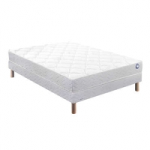 Conforama  Matelas mousse + sommier 140x190 cm