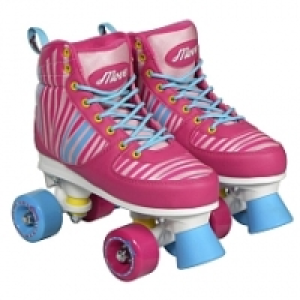 Toysrus  Move - Patins À Roulettes - Quad Power Zebra - Taille 37-38