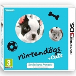 Jeu Nintendo 3DS - Nintendogs + cats bouledogue français < ses nouv