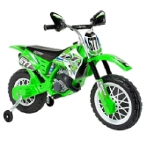 Injusa - Moto Électrique Scramble 6V - Vert