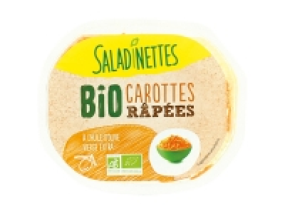 Carottes râpées Bio 1.39 €