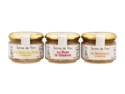 Assortiment de 3 terrines 2.19 €